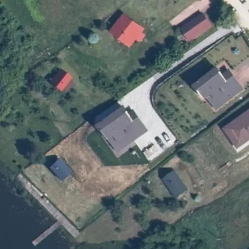 Vaizdas iš viršaus: Saulės g. 50A, Naujasis Lentvaris