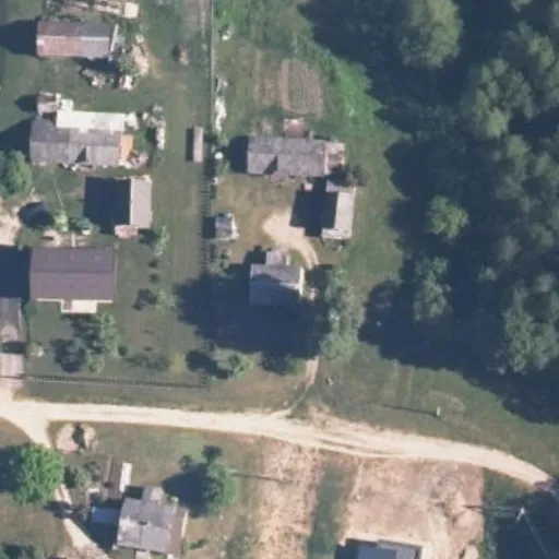 Vaizdas iš viršaus: Gėlių g. 9, Girkantai