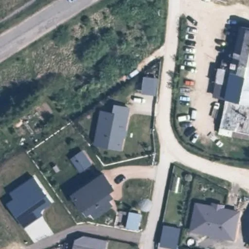 Vaizdas iš viršaus: Stoties g. 37, Alytus