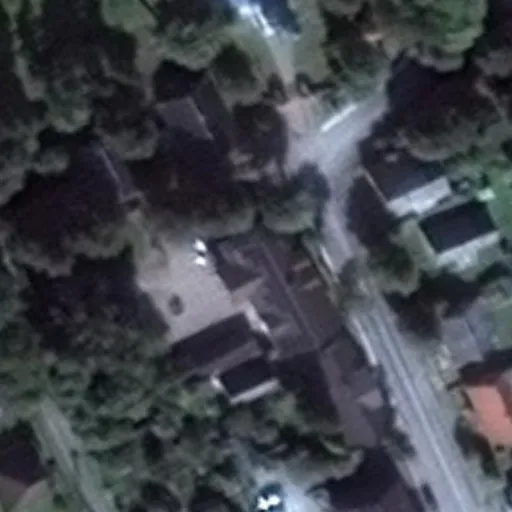 Vaizdas iš viršaus: Vytauto g. 4, Vištytis