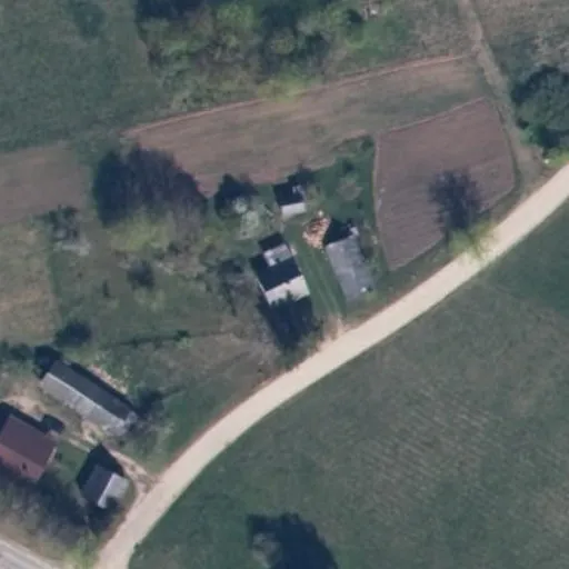 Vaizdas iš viršaus: Kryžkalnio g. 1, Nemakščiai