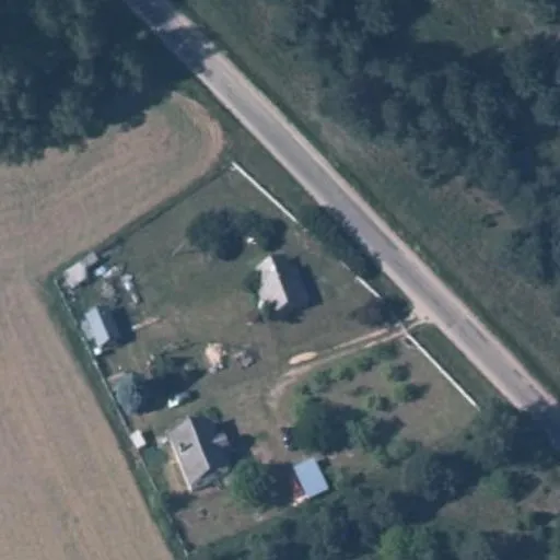 Vaizdas iš viršaus: Kaštonų g. 107, Metelytė