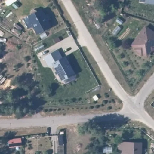 Vaizdas iš viršaus: Zervynų g. 1, Varėna