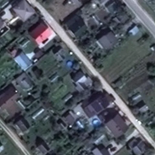 Vaizdas iš viršaus: Uogų g. 39, Šalčininkai