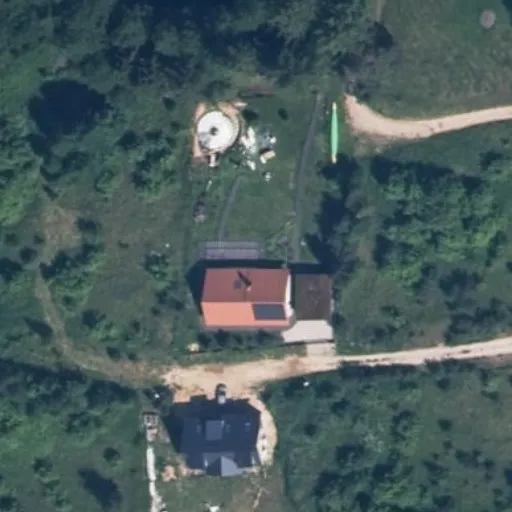 Vaizdas iš viršaus: Grafų g. 7, Lentvaris