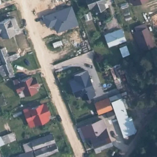 Vaizdas iš viršaus: Saulės g. 28, Pabradė