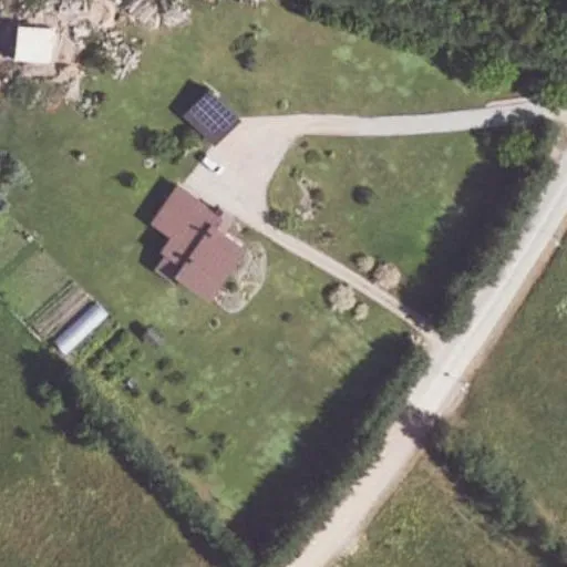 Vaizdas iš viršaus: Lankų g. 2, Ažubaliai