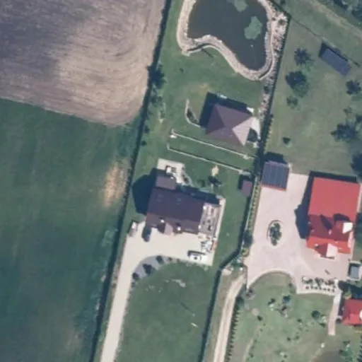 Vaizdas iš viršaus: Viesų g. 7B, Salkininkai