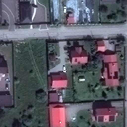 Vaizdas iš viršaus: Pušyno g. 4, Šalčininkai
