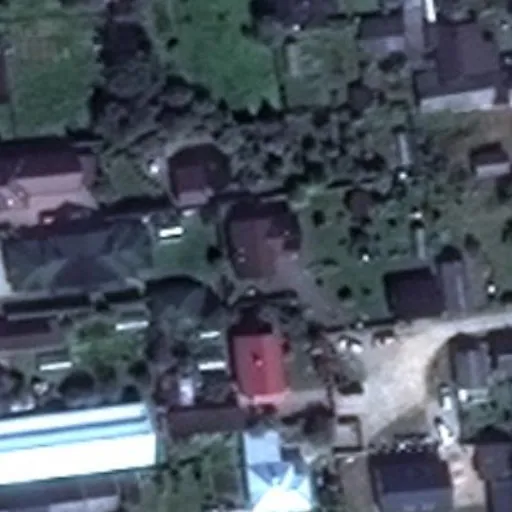 Vaizdas iš viršaus: Kaštonų g. 9, Šalčininkai
