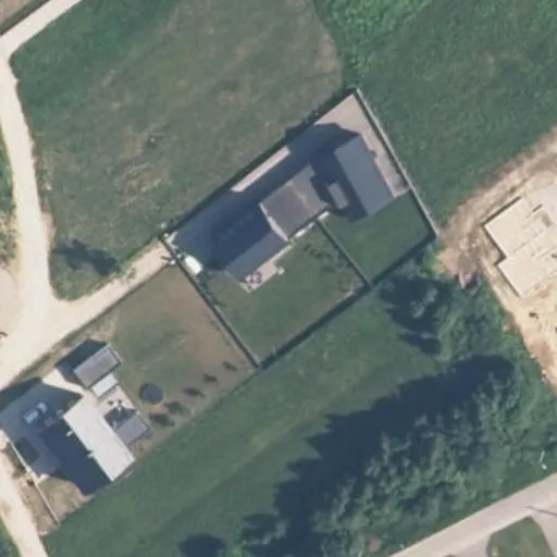 Vaizdas iš viršaus: Žalioji g. 17B, Didžioji Riešė