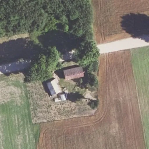 Vaizdas iš viršaus: Bebrujėlių g. 6, Bebrujai