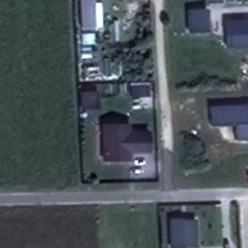 Vaizdas iš viršaus: Pamūrinės g. 101, Šalčininkai