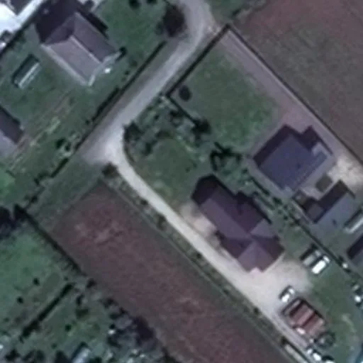 Vaizdas iš viršaus: Lauko g. 16, Šalčininkai