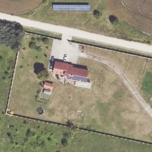 Vaizdas iš viršaus: Ateities g. 18, Pakruojis