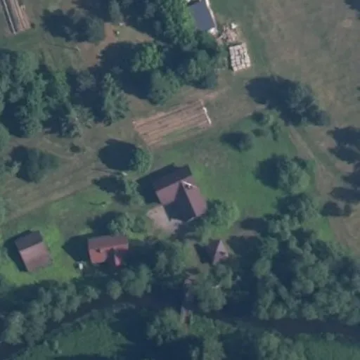 Vaizdas iš viršaus: Pakrantės g. 4, Darkuškiai