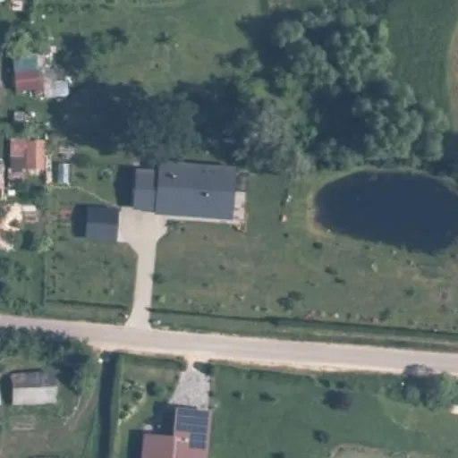 Vaizdas iš viršaus: Nemuno g. 16, Bakšiai