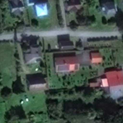 Vaizdas iš viršaus: Beržų g. 4, Smalininkai