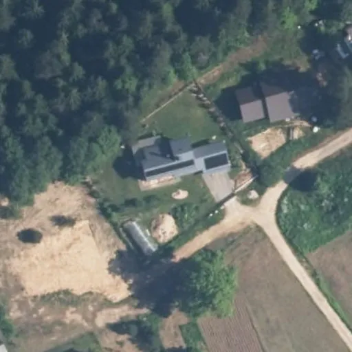 Vaizdas iš viršaus: Miško g. 1B, Kalinas