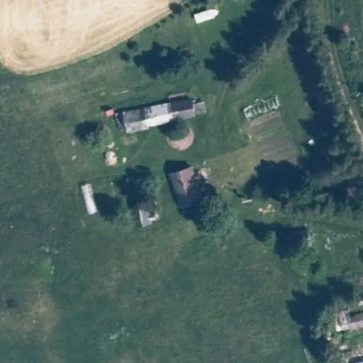 Vaizdas iš viršaus: Ąžuolų g. 28, Kurkliškės