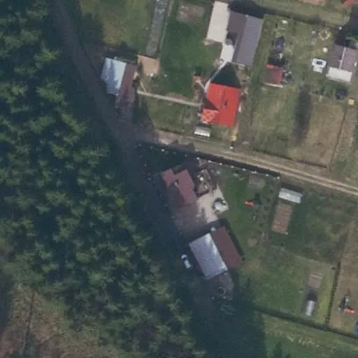 Vaizdas iš viršaus: Beržų g. 20, Dūmiškės