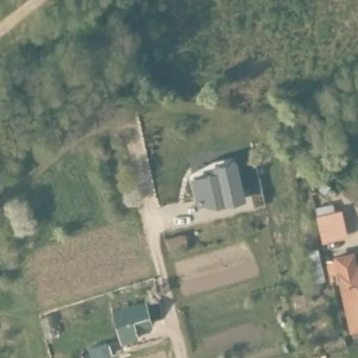 Vaizdas iš viršaus: Lakštučių g. 9, Kalnuvėnai