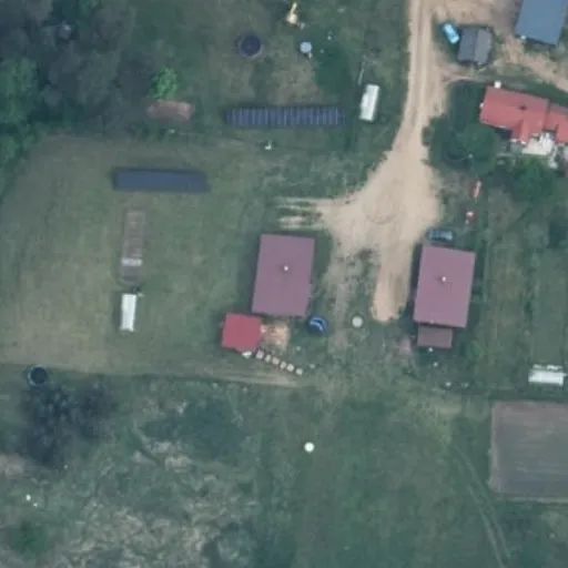 Vaizdas iš viršaus: Bakieriškių g. 18, Bakieriškės