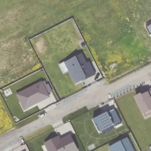 Vaizdas iš viršaus: Rugiagėlių g. 14, Panevėžys