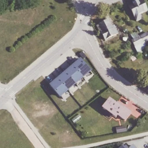 Vaizdas iš viršaus: Kreivoji g. 2A, Molėtai
