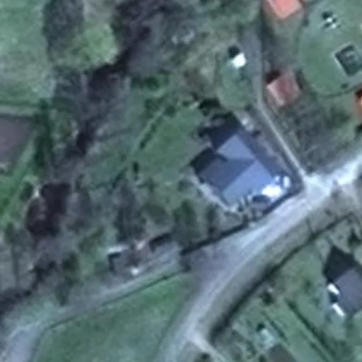 Vaizdas iš viršaus: Darželio g. 7, Viešvilė