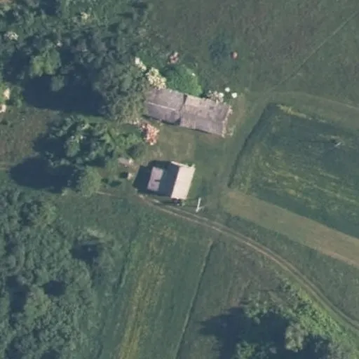 Vaizdas iš viršaus: Malūno g. 6, Akuočiai