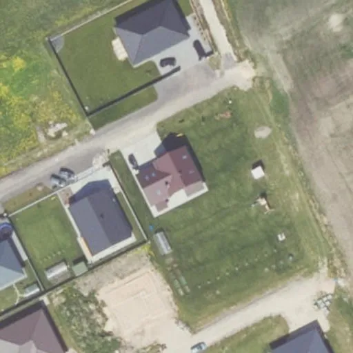 Vaizdas iš viršaus: Rugiagėlių g. 23, Panevėžys