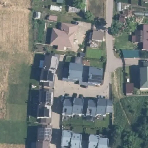 Vaizdas iš viršaus: Skersinės g. 16P, Vilnius