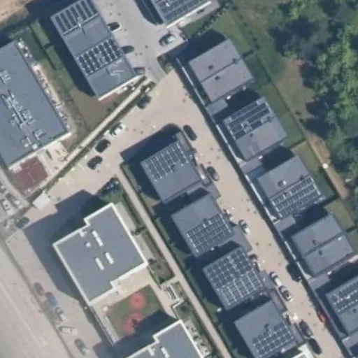 Vaizdas iš viršaus: Sidaronių g. 17E, Vilnius