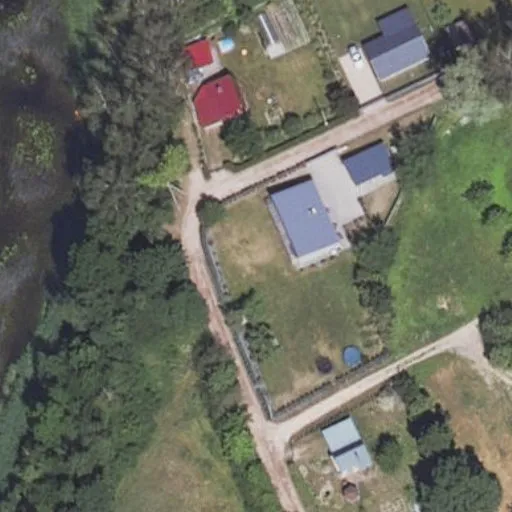 Vaizdas iš viršaus: Senbuvių g. 21, Pasvalys