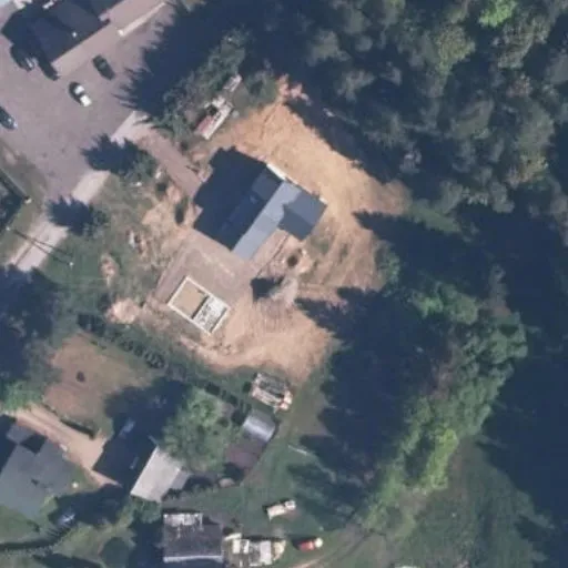 Vaizdas iš viršaus: Kalnų g. 4, Tytuvėnai