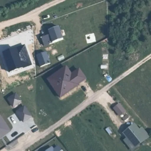 Vaizdas iš viršaus: Pamiškės g. 25, Mickūnai