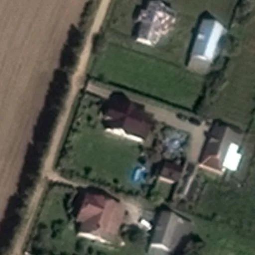 Vaizdas iš viršaus: Raubiškių g. 76B, Eišiškės