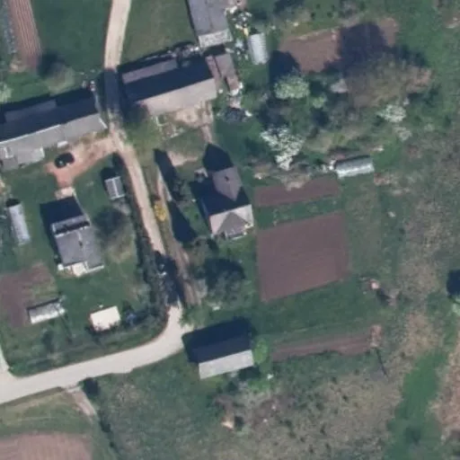 Vaizdas iš viršaus: Gėlių g. 25, Viduklė