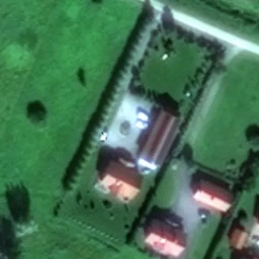 Vaizdas iš viršaus: Lakštingalų g. 7D, Rusnė