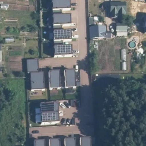 Vaizdas iš viršaus: Skersinės g. 12D, Vilnius