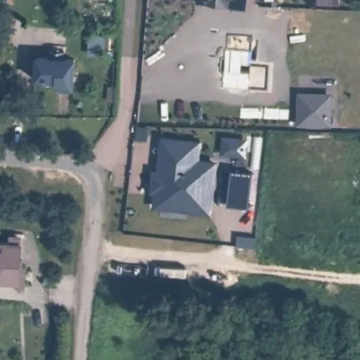Vaizdas iš viršaus: Krantinės g. 15, Grigaičiai