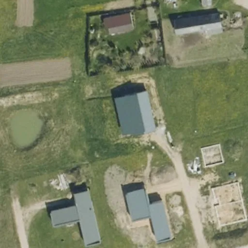 Vaizdas iš viršaus: Slėnio g. 1B, Kaušėnai