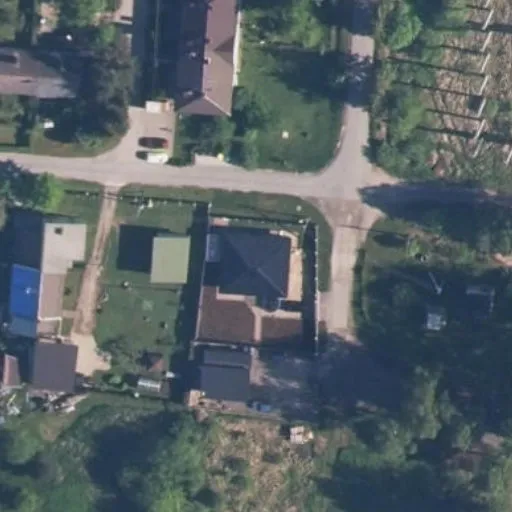 Vaizdas iš viršaus: Centro g. 4, Bertužiai