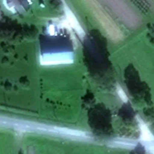 Vaizdas iš viršaus: Taikos g. 15A, Rusnė