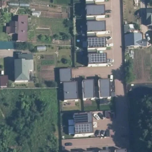 Vaizdas iš viršaus: Skersinės g. 12C, Vilnius