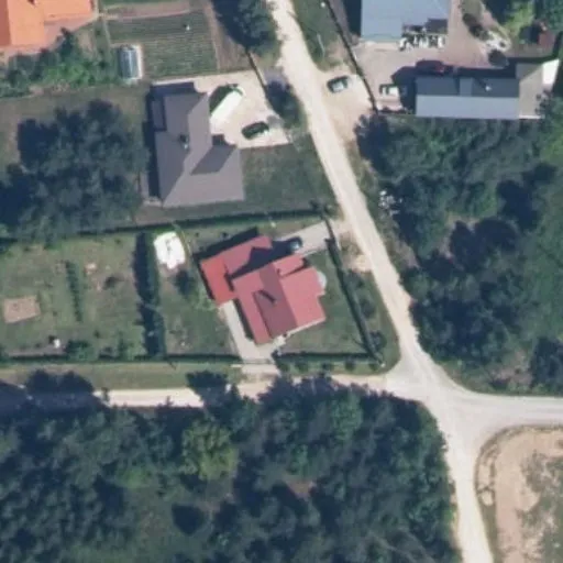 Vaizdas iš viršaus: Mėnulio g. 27, Račkūnai