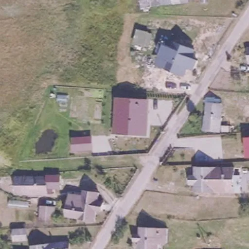 Vaizdas iš viršaus: Mickūnų g. 21, Mickūnai