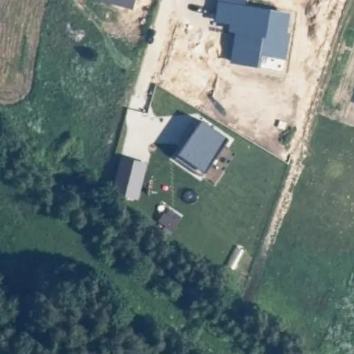 Vaizdas iš viršaus: Beržų g. 32, Lazdėnai