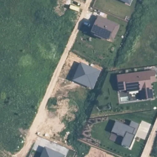 Vaizdas iš viršaus: Senasis Ukmergės kel. 244, Aukštieji Rusokai